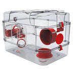 Voir l’image dans la galerie, ZOLUX Cage Solo Rody 3 pour Hamster, 1 Étage, Rouge