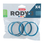Voir l’image dans la galerie, ZOLUX Bagues de Raccordement Rody 3 Bleue x4 pour Petits Animaux