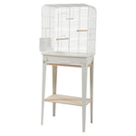 Voir l’image dans la galerie, *ZOLUX Cage Chic Loft et Meuble Blanche pour Oiseaux