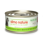 Voir l’image dans la galerie, Almo Nature HQS Natural - Mousse au Thon et Courgette en Sauce - Nourriture Humide pour Chats Adultes