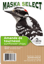 Voir l’image dans la galerie, MASKA SELECT Nourriture Amande de Tournesol 2kg pour Oiseaux Sauvages