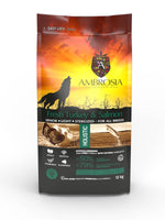 Voir l’image dans la galerie, Ambrosia - Légère, Stérilisé, Dinde et Saumon - Nourriture Sèche avec Sans Grains pour Chiens Senior