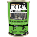 Voir l’image dans la galerie, Boréal - Poulet de Chair Cobb et Boeuf Angus - Nourriture Humide Sans Grains en Pâté pour Chiens