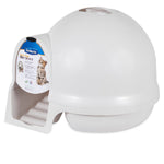 Voir l’image dans la galerie, PETMATE Bac à Litière Booda Cleanstep Blanc Perle