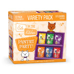 Voir l’image dans la galerie, Weruva Cats in the Kitchen - Chat "Pantry Party!" Assortiments de 12 x 85 g en Sauce - Nourriture Humide Sans Grains pour Chats en Pochette