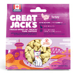 Voir l’image dans la galerie, Great Jack's - Dinde - Garniture ou Gâteries Lyophilisées Sans Grains pour Chats