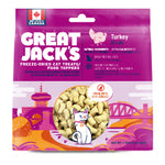 Voir l’image dans la galerie, Great Jack's - Dinde - Garniture ou Gâteries Lyophilisées Sans Grains pour Chats
