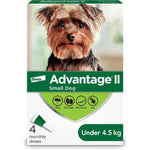 Voir l’image dans la galerie, ADVANTAGE II Petits Chiens -4.5kg x4