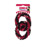 Voir l’image dans la galerie, Kong Signature - Double Anneau en Corde 11.5" - Jouet à Mâcher et Tirer en Nylon pour Chiens