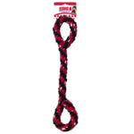 Voir l’image dans la galerie, Kong Signature - Corde avec Double Anneau 22" - Jouet de Tiraillement en Nylon pour Chiens