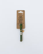 Voir l’image dans la galerie, DEXYPAWS Chat Collier Polyester S Vert