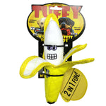 Voir l’image dans la galerie, Tuffy Aliments Fantasie - Banane - Jouet en Peluche avec Couineur pour Chiens
