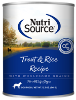 Voir l’image dans la galerie, NutriSource - Chien Pâté de Truite et Riz - Nourriture Humide pour Chiens