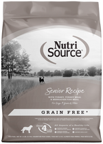 Voir l’image dans la galerie, NutriSource - Chien Sénior Dinde et Poisson Blanc - Nourriture Sèche Sans Grains pour Chiens Âgés