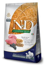 Voir l’image dans la galerie, Farmina N&D Grains Ancestraux - Chien Moyenne et Grande Race Agneau et Myrtille - Nourriture Sèche pour Chiens