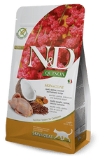 Voir l’image dans la galerie, Famina N&D Quinoa - Peau et Pelage, Caille - Nourriture Sèche Sans Grains pour Chats Adultes