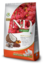 Voir l’image dans la galerie, Famina N&D Quinoa - Peau et Pelage, Hareng - Nourriture Sèche Sans Grains pour Chiens