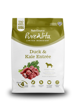 Voir l’image dans la galerie, NutriSource PureVita - Chien Canard et Chou Frisé - Nourriture Sèche à Ingrédients Limités Sans Grains pour Chiens
