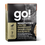 Voir l’image dans la galerie, Petcurean Go! Solutions Sensitivities LID - Pâté de Canard - Nourriture Humide Sans Grains pour Chiens en Tetra Pak