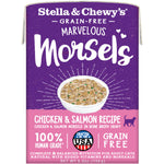 Voir l’image dans la galerie, Stella & Chewy's Marvelous Morsels - Bouchées de Poulet et de Saumon en Sauce au Bouillon d’Os - Nourriture Humide Sans Grains pour Chats en Tetra Pak