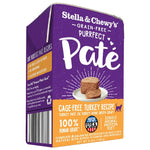 Voir l’image dans la galerie, Stella & Chewy's Purrfect - Pâté de Dinde en Sauce au Bouillon d’Os de Dinde - Nourriture Humide Sans Grains pour Chats en Tetra Pak