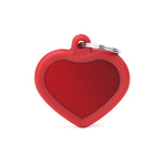 Voir l’image dans la galerie, MFC Hushtag Coeur Aluminium L Rouge/Caoutchou Rouge
