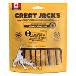 Voir l’image dans la galerie, Great Jack's - Bâton Poulet et Citrouille - Gâteries Séchées à l'Air pour Chiens