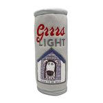 Voir l’image dans la galerie, Lulubelles Power Plush - Canette de Bière Grrrs Light - Jouet en Peluche avec Couineur pour Chiens