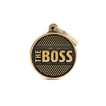 Voir l’image dans la galerie, MFC Bronx Cercle THE BOSS M Laiton Antique
