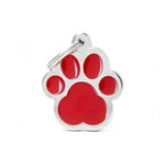 Voir l’image dans la galerie, My Family - Classic Patte Rouge - Médaille d'Identité pour Chiens