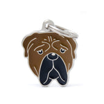 Voir l’image dans la galerie, My Family - Friends Bullmastiff - Médaille d'Identité pour Chiens