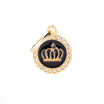 Voir l’image dans la galerie, MFC Glam Couronne Encerclé Doré & Noir