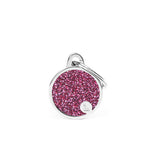 Voir l’image dans la galerie, My Family - Brillance Cercle Rose - Médaille d'Identité pour Chiens