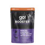 Voir l’image dans la galerie, Petcurean Go! Solutions Booster - Chat Contrôle du Poids, Poulet et Thon Hachés avec Sauce - Nourriture Humide Sans Grains pour Chats