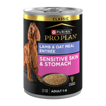 Voir l’image dans la galerie, Purina Pro Plan - Peau et Estomac Sensibles, Agneau et Avoine - Nourriture Humide pour Chiens Adultes 1-6 Ans
