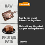 Voir l’image dans la galerie, Purebites - Pâté 100% Pur Canard - Nourriture Humide pour Chiens