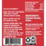 Voir l’image dans la galerie, PureBites - Chat 100% Pur Poulet dans l'Eau - Nourriture Humide Sans Grains pour Chats