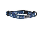 Voir l’image dans la galerie, RC Pets - Collier Sécuritaire à Motifs 8-10" Pattes Bleu - Collier pour Chats