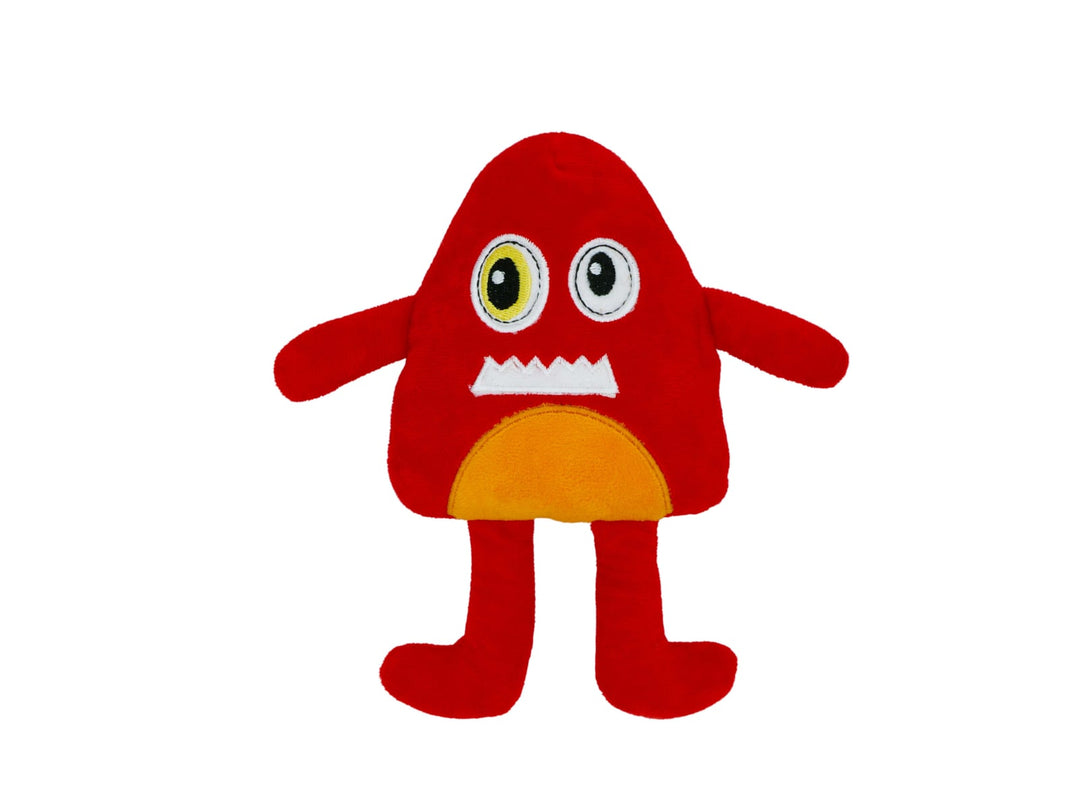 BüD'z - Jouet Monstre à l'Oeil Globuleux "Léon" en Peluche pour Chiens, 20 cm