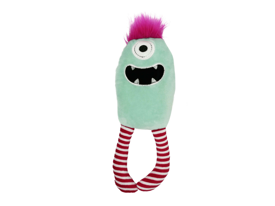 BüD'z - Jouet Monstre à Cheveux "Taz" en Peluche pour Chiens, 25.5 cm