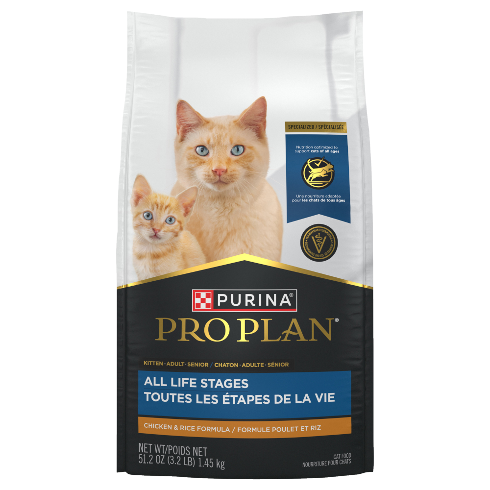 Pro Plan - Toutes Étapes de Vie Poulet - Nourriture Sèche pour Chats