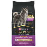 Purina Pro Plan AdvantEdge - Support+ Poulet et Riz - Nourriture Sèche pour Chiens Seniors