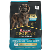 Purina Pro Plan AdvantEdge - Support Digestive+ Saumon et Avoine - Nourriture Sèche pour Chiens de Grandes Races