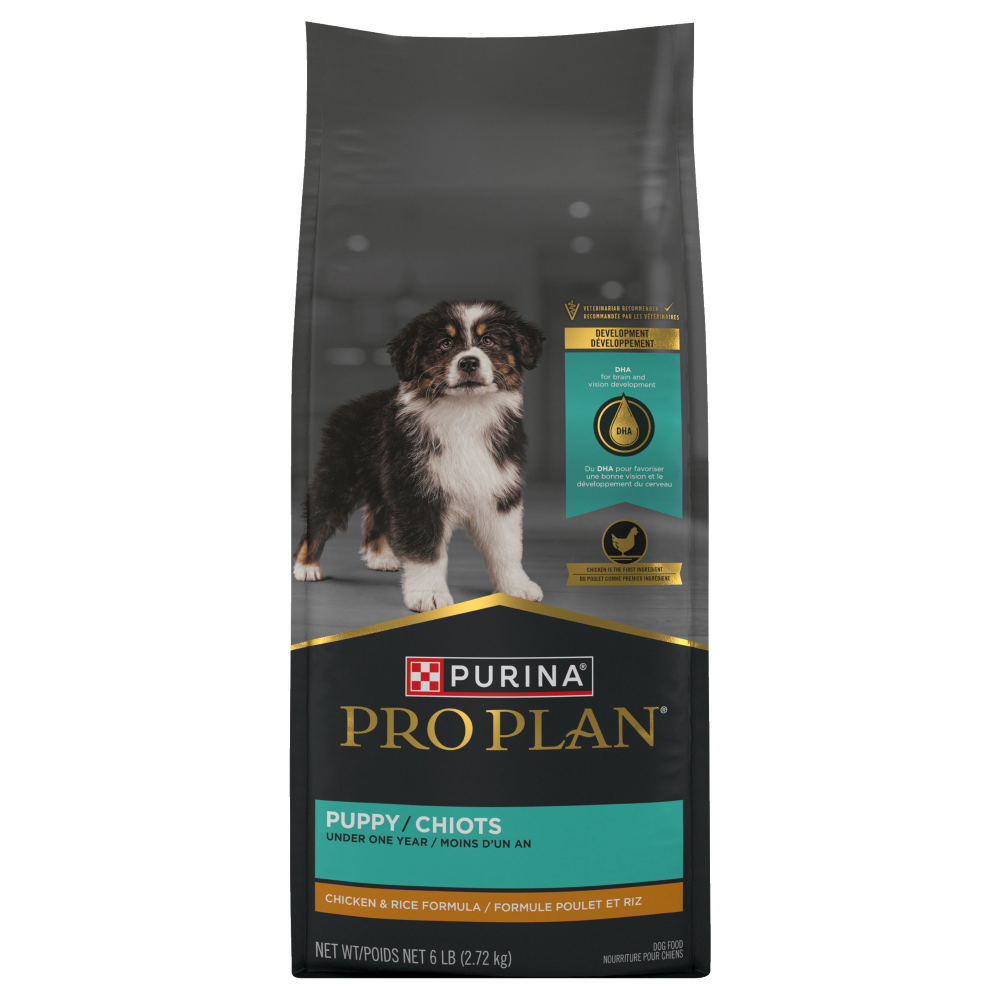 Purina Pro Plan - Poulet et Riz - Nourriture Sèche pour Chiots