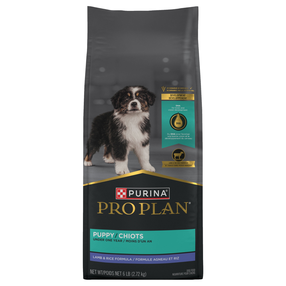 Purina Pro Plan - Chiot Agneau et Riz - Nourriture Sèche pour Chiens