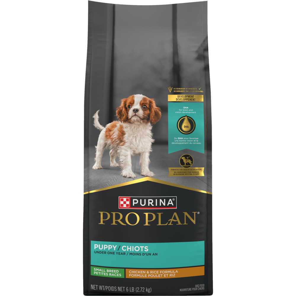 Purina Pro Plan - Poulet et Riz - Nourriture Sèche pour Chiots de Petites Races