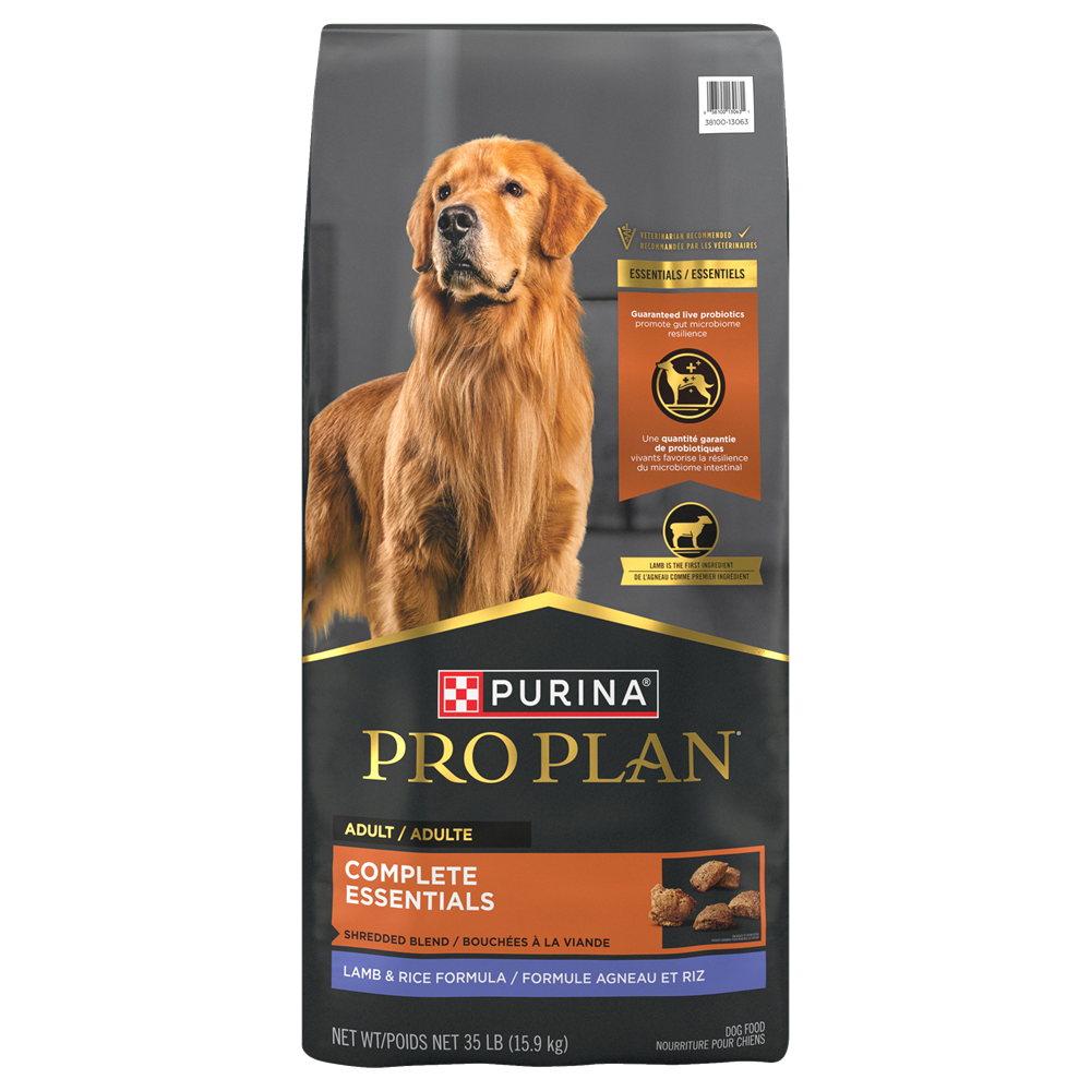 Purina Pro Plan - Bouchées Agneau et Riz - Nourriture Sèche pour Chiens
