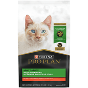 Pro Plan - Intérieure Boules de Poils, Saumon et Riz - Nourriture Sèche pour Chats Adultes