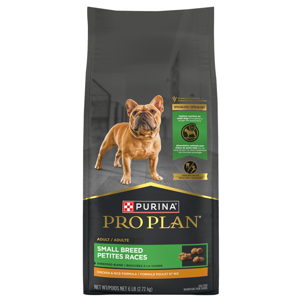 Purina Pro Plan - Bouchées Poulet et Riz - Nourriture Sèche pour Chiens de Petites Races