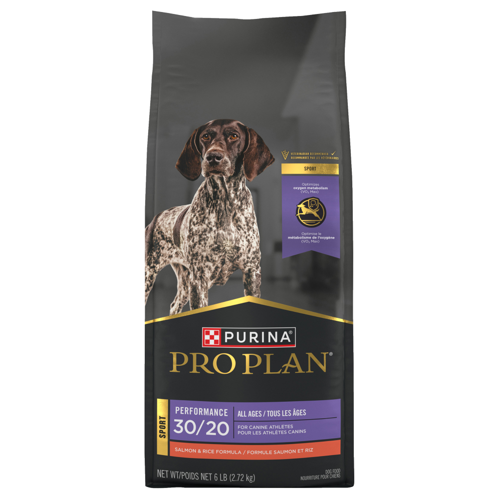 Purina Pro Plan - Chien Sport Performance 30/20 Saumon et Riz - Nourriture Sèche pour Chiens